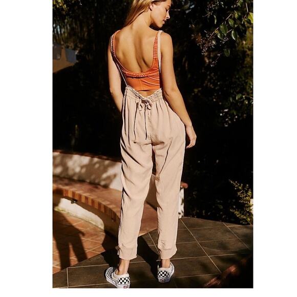 Free People FP Movement Women’s Small Split Rock Jumpsuit One Piece Jumper Comfy - Picture 2 of 11